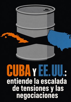Portada del libro Cuba y EE. UU.: entiende la escalada de tensiones y las negociaciones, de 12min Originals — resumen crítico y reseña en 12min