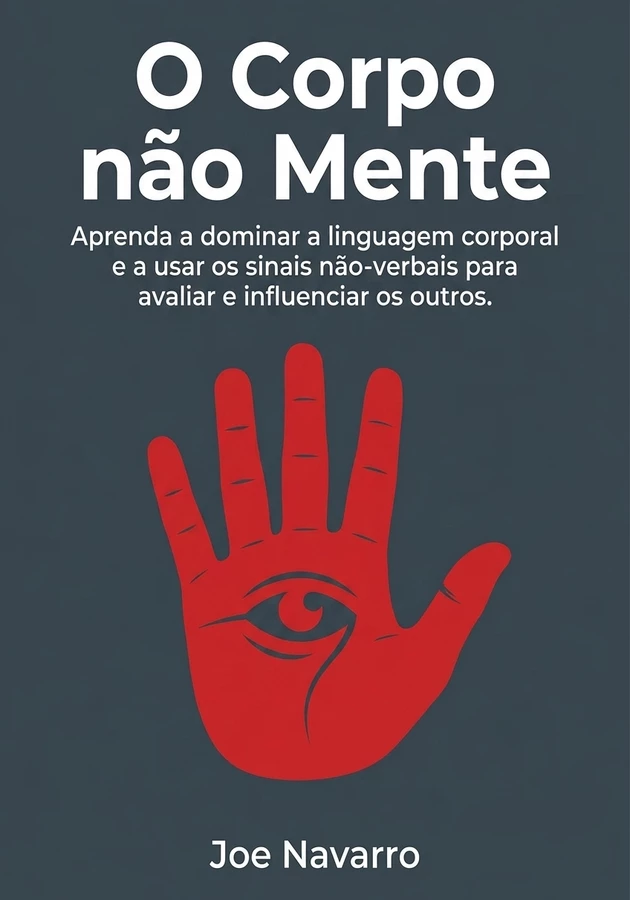Capa do livro O Corpo não Mente, de Joe Navarro — resumo e resenha crítica no 12min