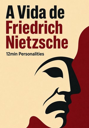 Capa do livro A Vida de Friedrich Nietzsche, de 12min Personalities — resumo e resenha crítica no 12min