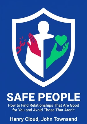 Book cover of Safe People by John Townsend & Henry Cloud — critical summary review on 12min