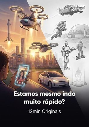 Capa do livro Estamos mesmo indo muito rápido?, de 12min Originals — resumo e resenha crítica no 12min