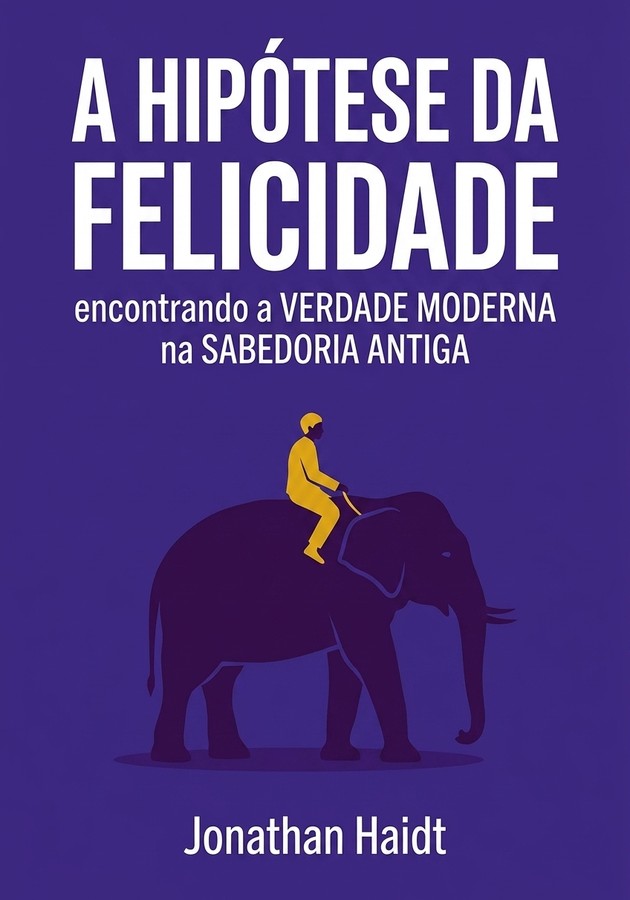 Capa do livro A Hipótese da Felicidade, de Jonathan Haidt — resumo e resenha crítica no 12min