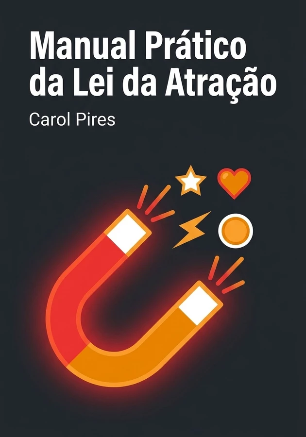 Capa do livro Manual Prático da Lei da Atração, de Carol Pires — resumo e resenha crítica no 12min