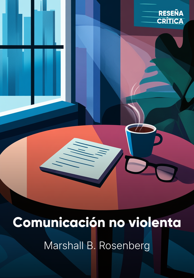Portada del libro Comunicación no violenta, de Marshall B. Rosenberg — resumen crítico y reseña en 12min