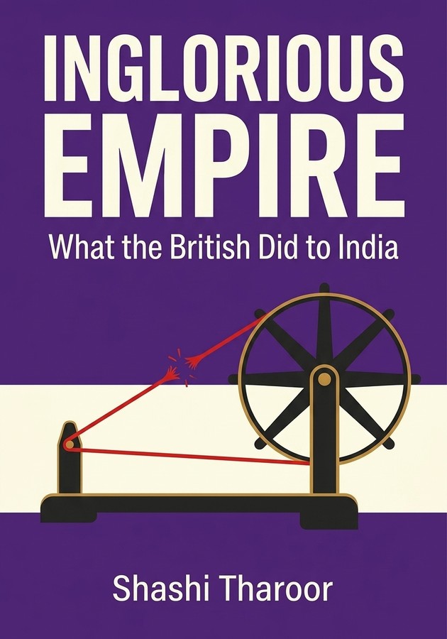 Book cover of Inglorious Empire by Shashi Tharoor — critical summary review on 12min