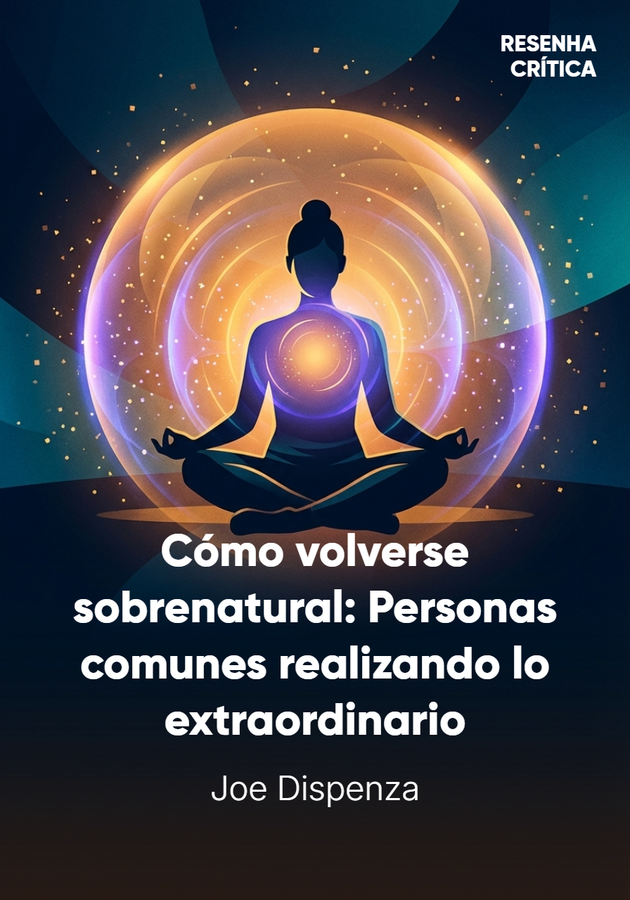 Portada del libro Cómo volverse sobrenatural, de Joe Dispenza — resumen crítico y reseña en 12min