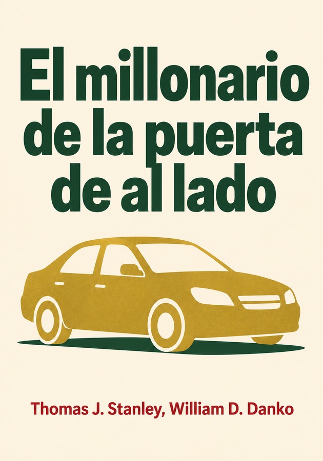 Portada del libro El millonario de la puerta de al lado, de William D. Danko — resumen crítico y reseña en 12min
