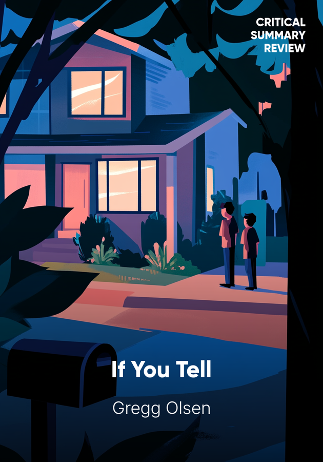 Book cover of If You Tell by Gregg Olsen — critical summary review on 12min