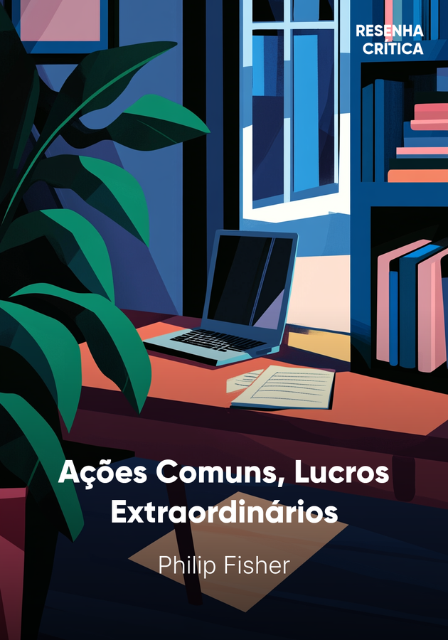 Capa do livro Ações Comuns, Lucros Extraordinários, de Philip Fisher — resumo e resenha crítica no 12min