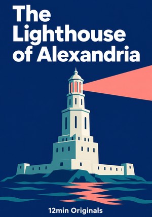 Book cover of The Lighthouse of Alexandria by 12min Originals — critical summary review on 12min