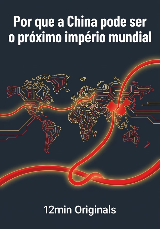 Capa do livro Por que a China pode ser o próximo império mundial, de 12min Originals — resumo e resenha crítica no 12min