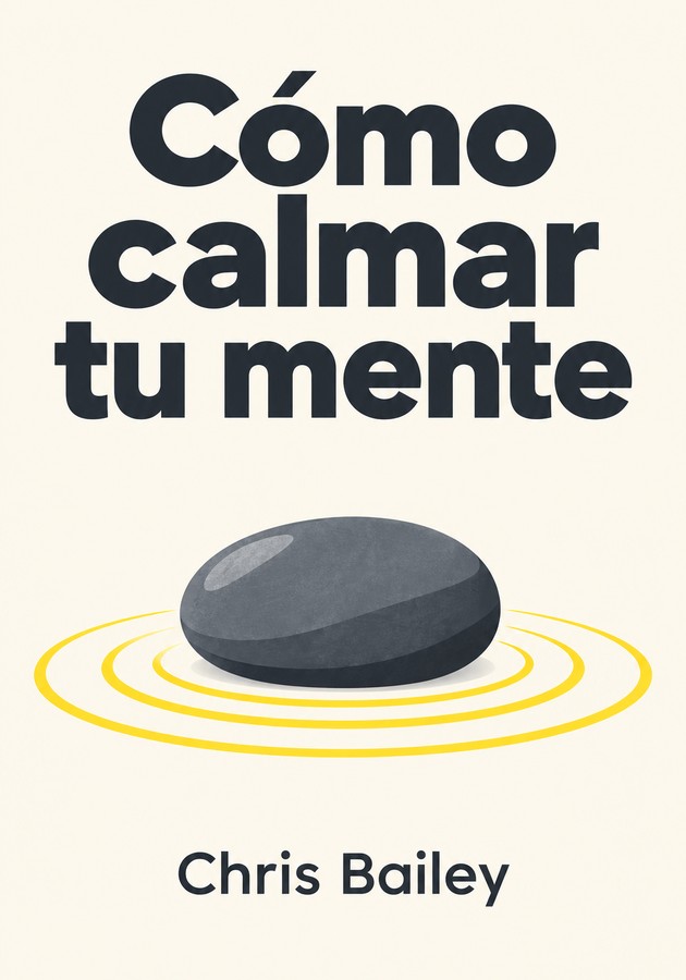 Portada del libro Cómo calmar tu mente, de Chris Bailey — resumen crítico y reseña en 12min