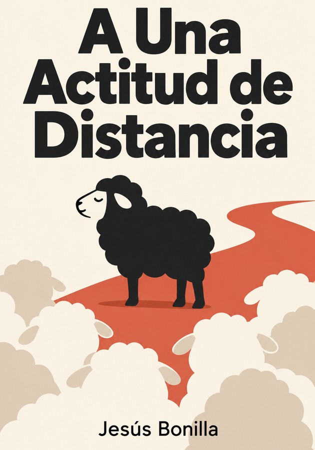 Portada del libro A Una Actitud de Distancia , de Jesús Bonilla — resumen crítico y reseña en 12min