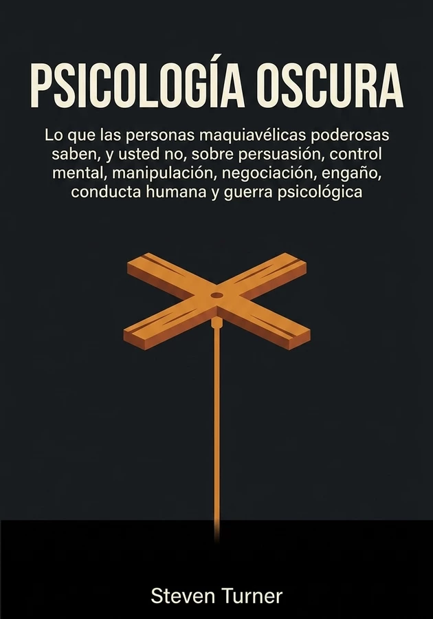Portada del libro Psicología oscura, de Steven Turner — resumen crítico y reseña en 12min