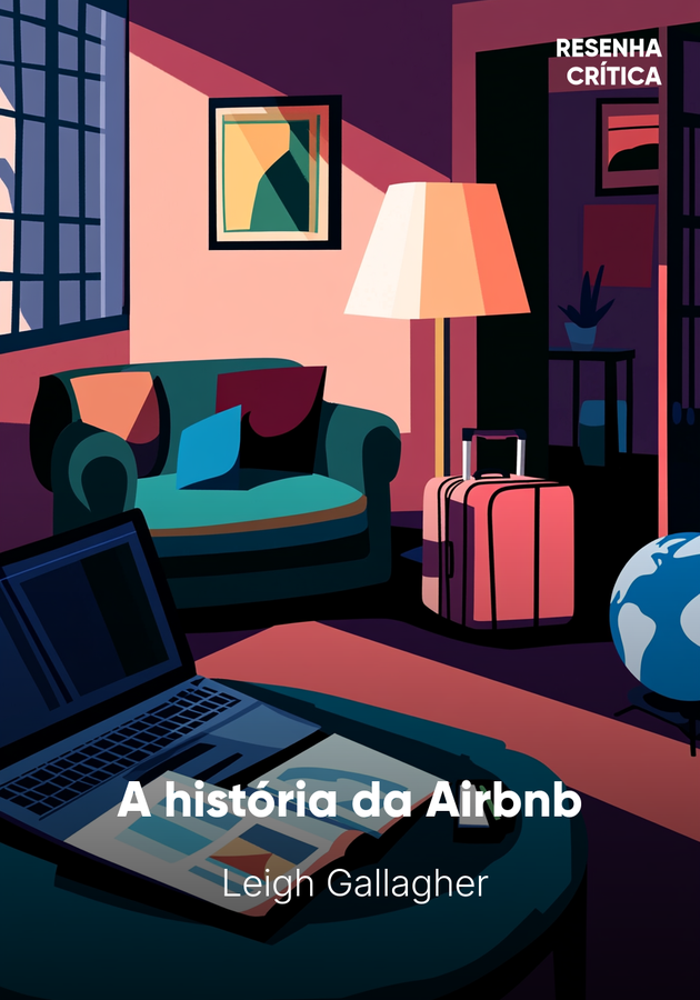 Capa do livro A história da Airbnb, de Leigh Gallagher — resumo e resenha crítica no 12min