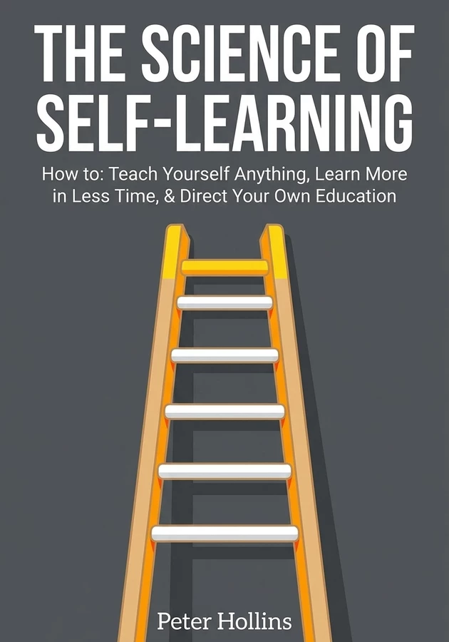 Book cover of The Science of Self-Learning by Peter Hollins — critical summary review on 12min