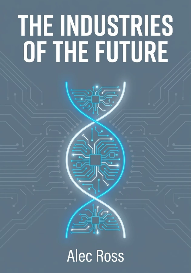 Book cover of The Industries of the Future by Alec Ross — critical summary review on 12min