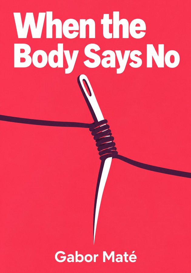 Book cover of When the Body Says No by Gabor Maté — critical summary review on 12min
