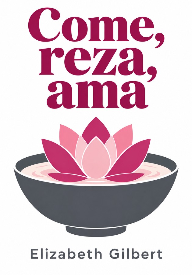 Portada del libro Come, reza, ama, de Elizabeth Gilbert — resumen crítico y reseña en 12min