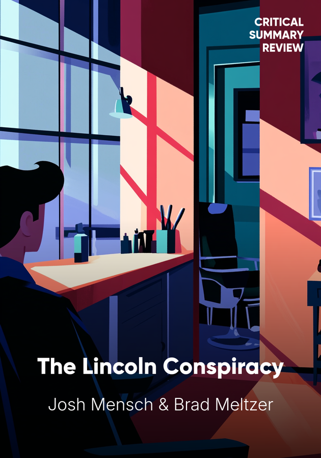 Book cover of The Lincoln Conspiracy by Brad Meltzer — critical summary review on 12min