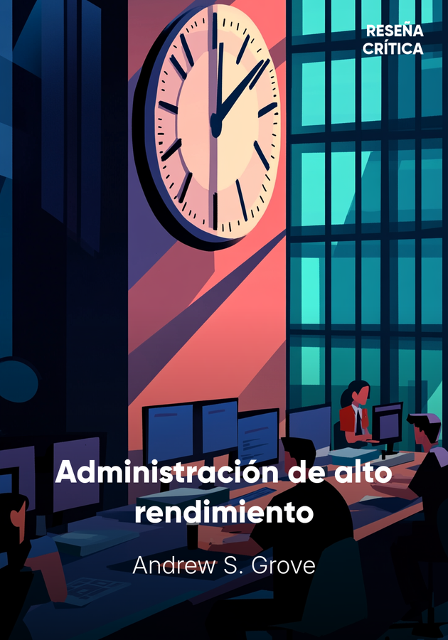 Portada del libro Administración de alto rendimiento, de Andrew S. Grove — resumen crítico y reseña en 12min