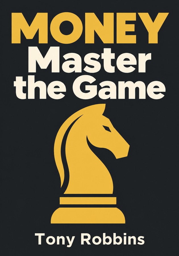 Book cover of MONEY Master the Game by Tony Robbins — critical summary review on 12min