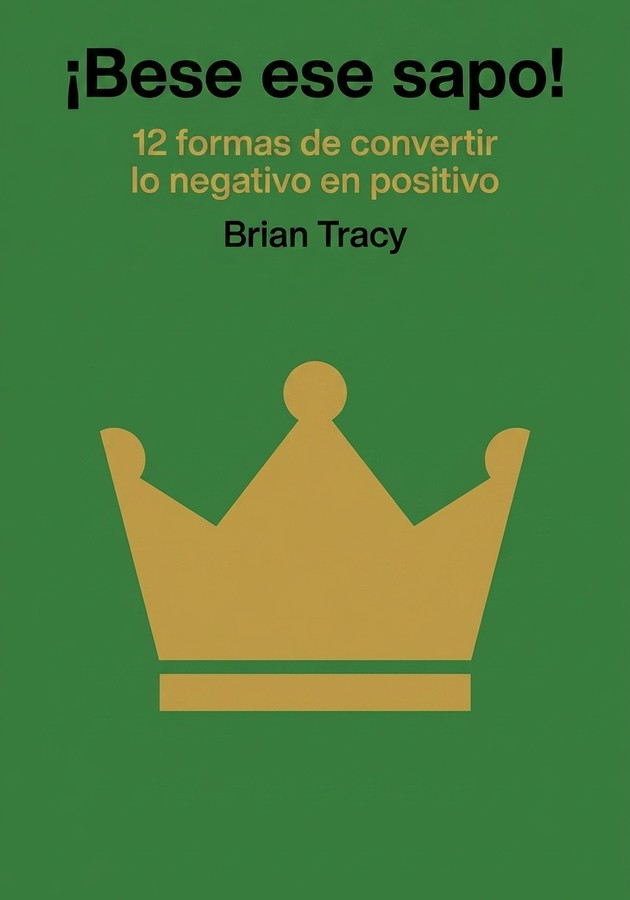Portada del libro ¡Bese ese sapo!, de Brian Tracy — resumen crítico y reseña en 12min