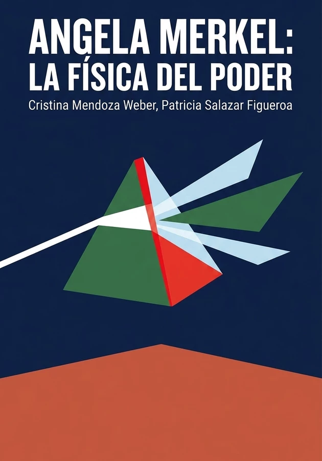 Portada del libro Angela Merkel: La física del poder, de Cristina Mendoza Weber & Patricia Salazar Figueroa — resumen crítico y reseña en 12min