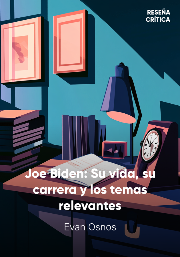 Portada del libro Joe Biden: Su vida, su carrera y los temas relevantes, de Evan Osnos — resumen crítico y reseña en 12min