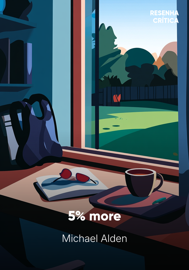 Capa do livro 5% more, de Michael Alden — resumo e resenha crítica no 12min