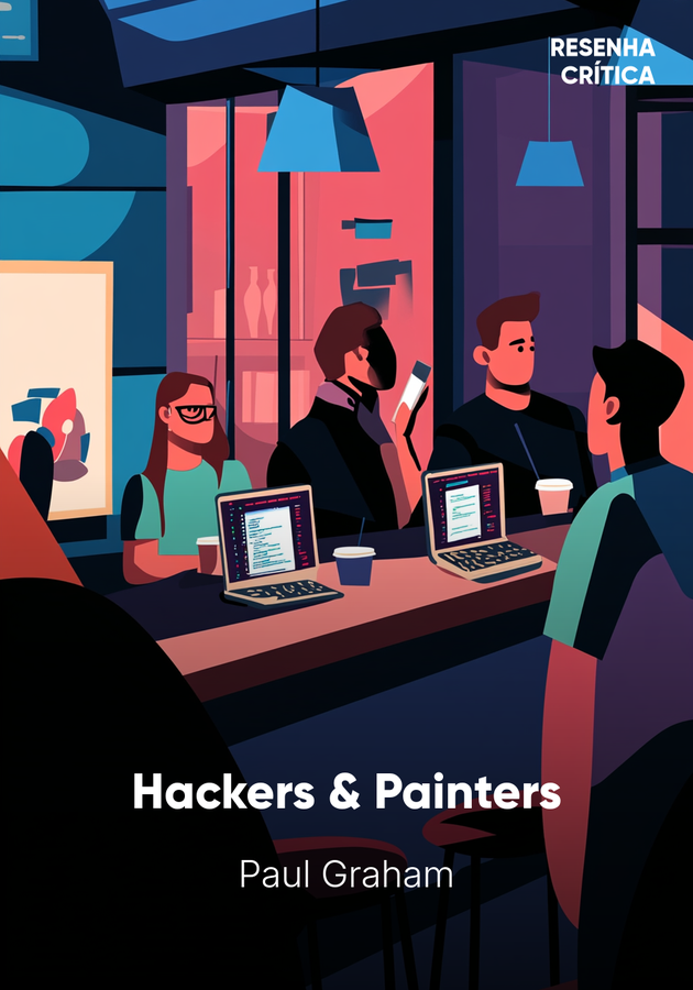 Capa do livro Hackers & Painters, de Paul Graham — resumo e resenha crítica no 12min