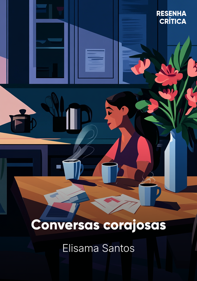 Capa do livro Conversas corajosas, de Elisama Santos — resumo e resenha crítica no 12min
