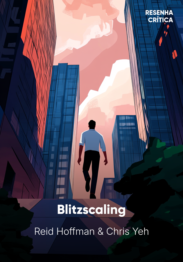 Capa do livro Blitzscaling, de Reid Hoffman & Chris Yeh — resumo e resenha crítica no 12min
