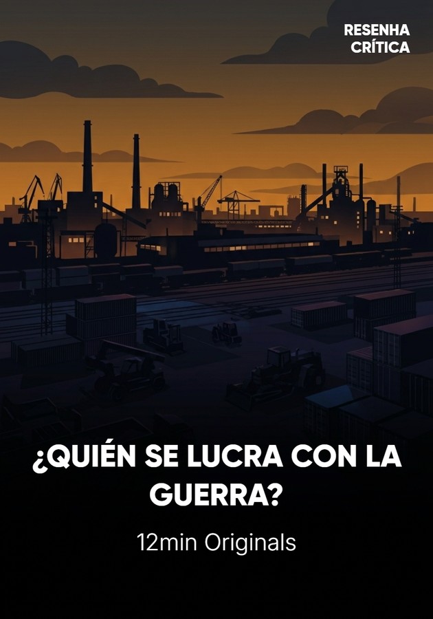 Portada del libro ¿QUIÉN SE LUCRA CON LA GUERRA?, de 12min Originals — resumen crítico y reseña en 12min