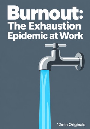 Book cover of Burnout: The Exhaustion Epidemic at Work by 12min Originals — critical summary review on 12min