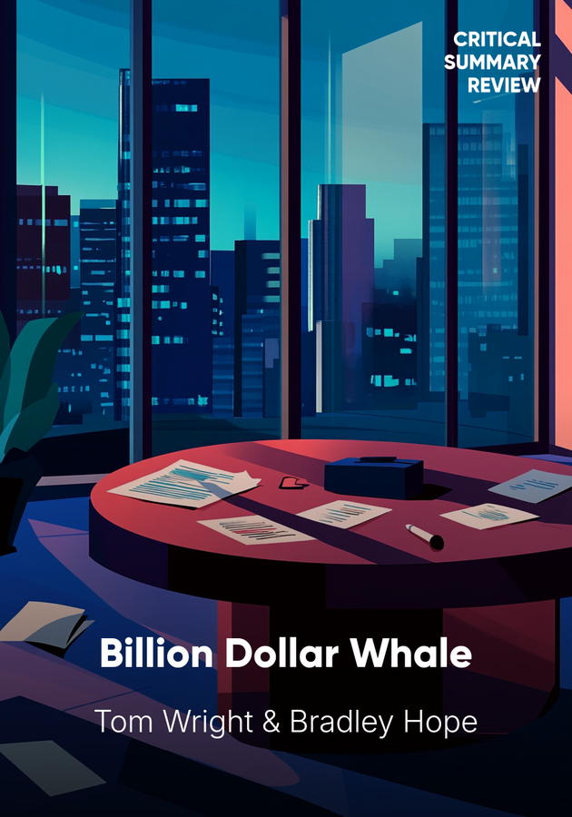 Book cover of Billion Dollar Whale by Bradley Hope — critical summary review on 12min
