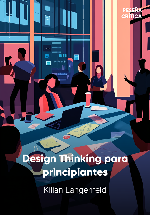 Portada del libro Design Thinking para principiantes, de Kilian Langenfeld — resumen crítico y reseña en 12min
