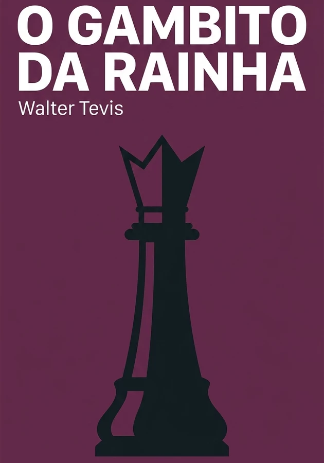 Capa do livro O Gambito da Rainha, de Walter Tevis — resumo e resenha crítica no 12min