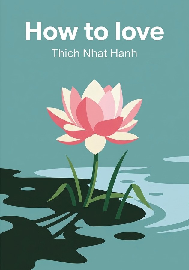 Capa do livro How to love, de Thich Nhat Hanh — resumo e resenha crítica no 12min