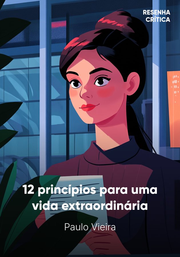 Capa do livro 12 princípios para uma vida extraordinária, de Paulo Vieira — resumo e resenha crítica no 12min