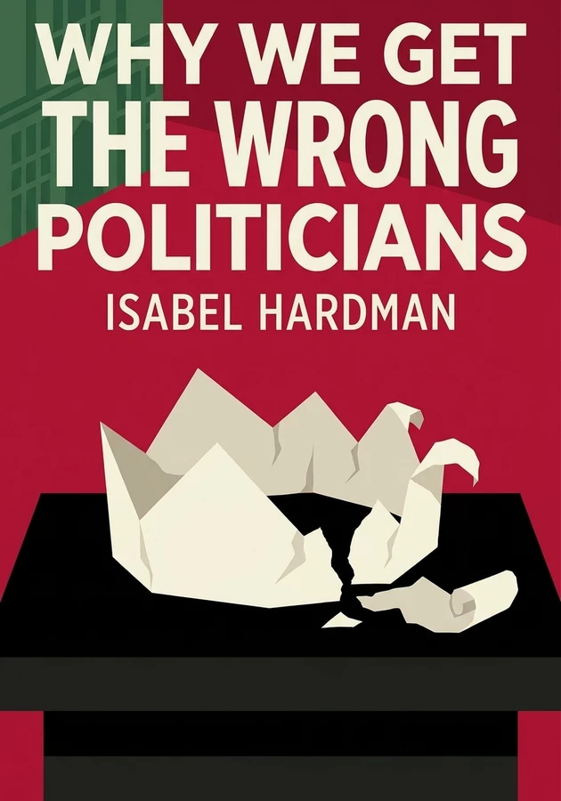 Capa do livro Why we get the wrong politicians, de Isabel Hardman — resumo e resenha crítica no 12min