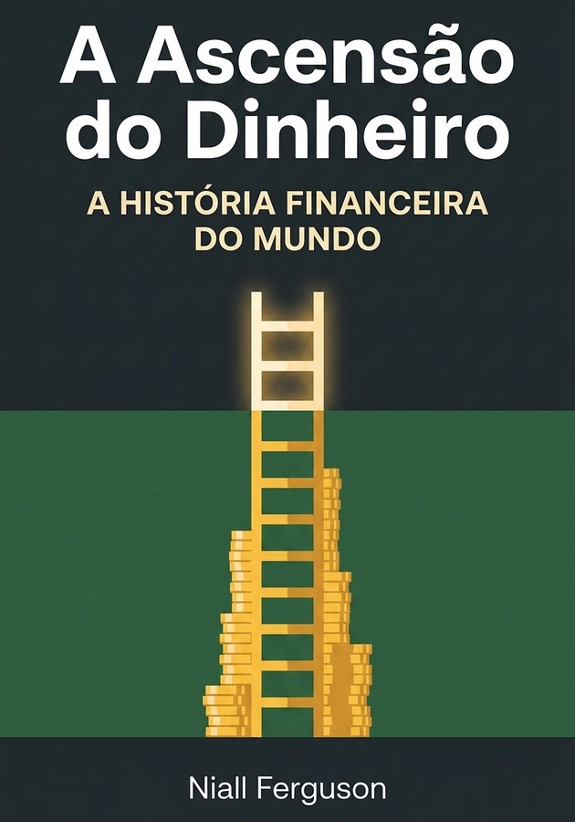 Capa do livro A Ascensão do Dinheiro, de Niall Ferguson — resumo e resenha crítica no 12min