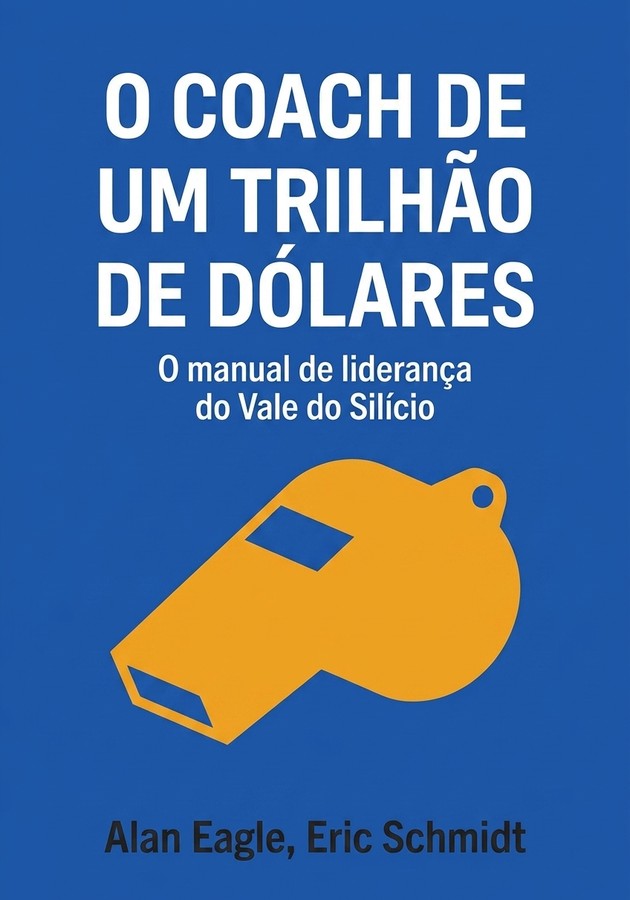 Capa do livro O Coach de um Trilhão de Dólares, de Eric Schmidt — resumo e resenha crítica no 12min