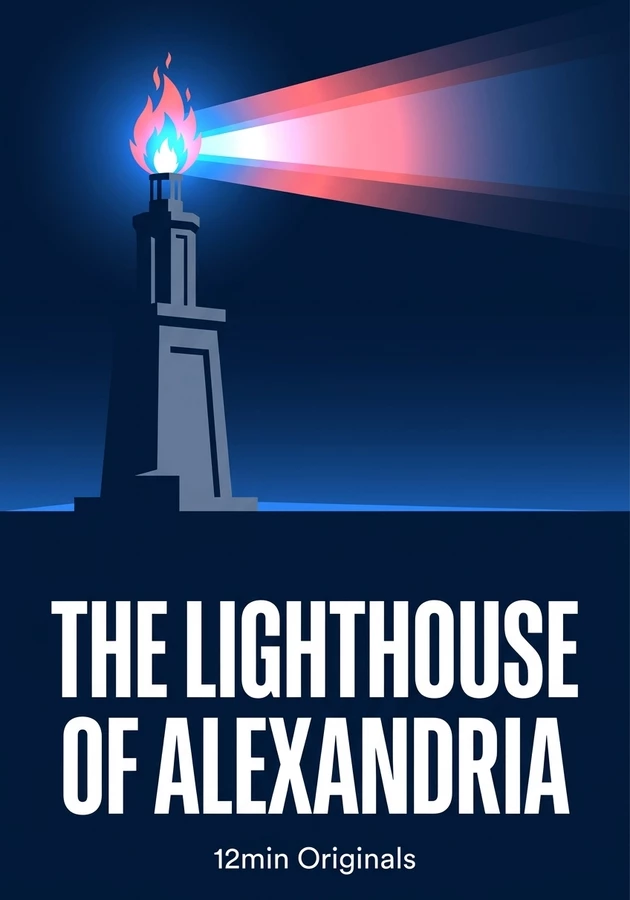 Book cover of The Lighthouse of Alexandria by 12min Originals — critical summary review on 12min