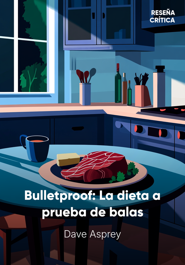 Portada del libro Bulletproof: La dieta a prueba de balas, de Dave Asprey — resumen crítico y reseña en 12min