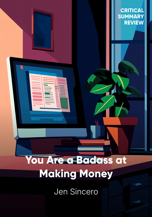 Book cover of You Are a Badass at Making Money by Jen Sincero — critical summary review on 12min