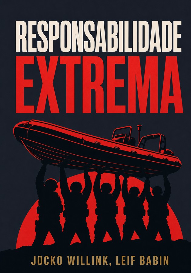 Capa do livro Responsabilidade extrema, de Jocko Willink — resumo e resenha crítica no 12min