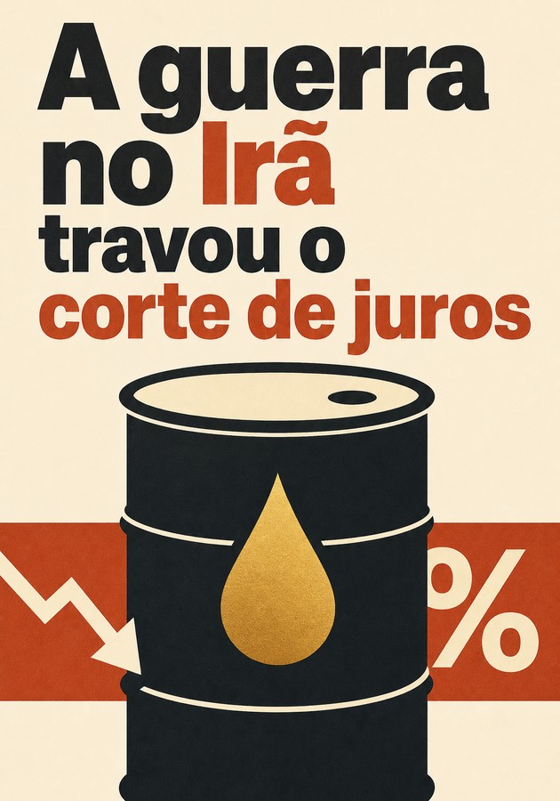 Capa do livro A guerra no Irã travou o corte de juros, de 12min Originals — resumo e resenha crítica no 12min