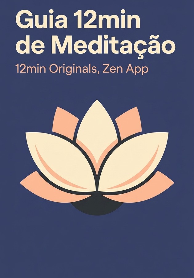 Capa do livro Guia 12min de Meditação, de 12min Originals — resumo e resenha crítica no 12min