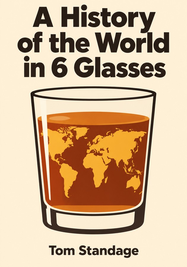 Book cover of A History of the World in 6 Glasses  by Tom Standage — critical summary review on 12min